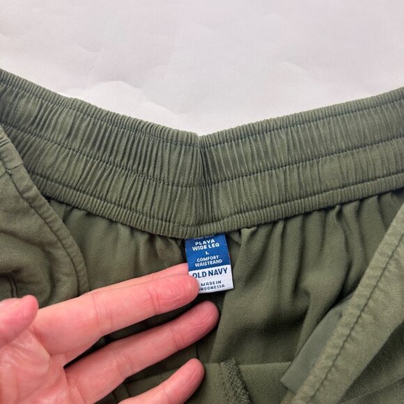 Old Navy Alpine Tundra Lightweight Challis Wide Leg Pant L - Picture 4 of 7